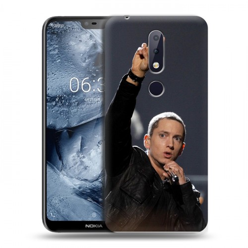 Дизайнерский пластиковый чехол для Nokia 6.1 Plus Eminem