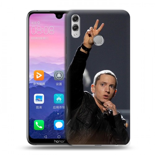 Дизайнерский пластиковый чехол для Huawei Honor 8X Max Eminem