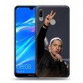 Дизайнерский пластиковый чехол для Huawei Y6 (2019) Eminem