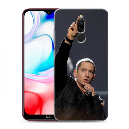 Дизайнерский пластиковый чехол для Xiaomi RedMi 8 Eminem
