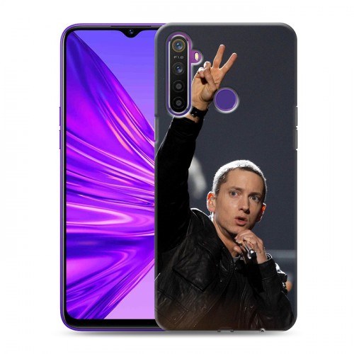 Дизайнерский силиконовый чехол для Realme 5 Eminem