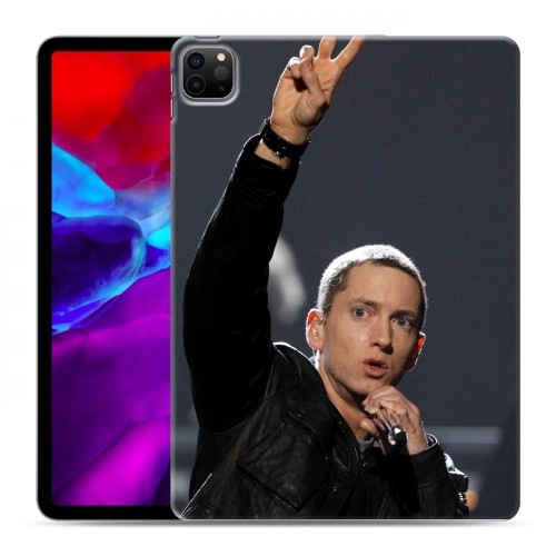 Дизайнерский силиконовый с усиленными углами чехол для Ipad Pro 11 (2020) Eminem