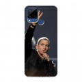 Дизайнерский силиконовый с усиленными углами чехол для Realme C15 Eminem