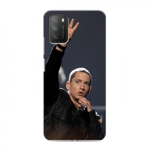 Дизайнерский пластиковый чехол для Xiaomi Poco M3 Eminem