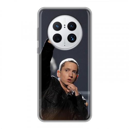 Дизайнерский силиконовый с усиленными углами чехол для Huawei Mate 50 Pro Eminem