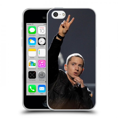 Дизайнерский пластиковый чехол для Iphone 5c Eminem