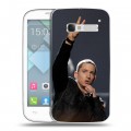 Дизайнерский пластиковый чехол для Alcatel One Touch Pop C5 Eminem
