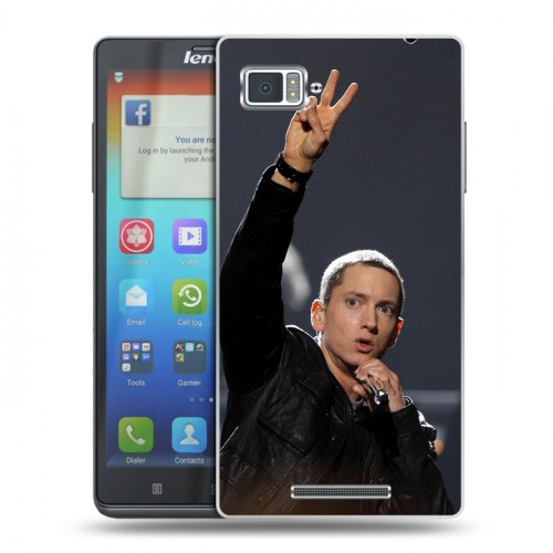 Дизайнерский пластиковый чехол для Lenovo Vibe Z Eminem