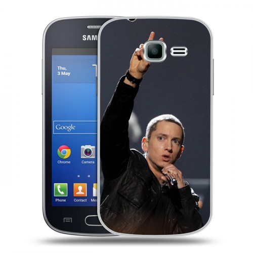 Дизайнерский пластиковый чехол для Samsung Galaxy Trend Lite Eminem
