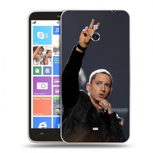 Дизайнерский пластиковый чехол для Nokia Lumia 1320 Eminem