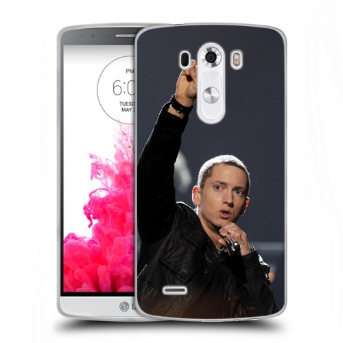 Дизайнерский пластиковый чехол для LG G3 (Dual-LTE) Eminem