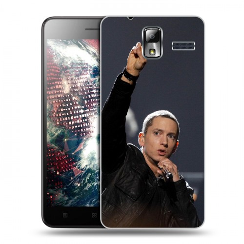 Дизайнерский силиконовый чехол для Lenovo S580 Ideaphone Eminem