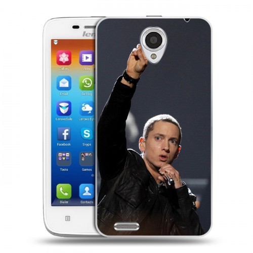 Дизайнерский пластиковый чехол для Lenovo S650 Ideaphone Eminem