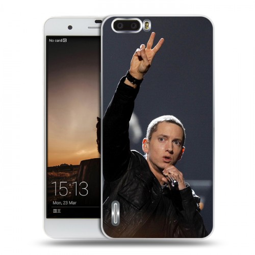 Дизайнерский пластиковый чехол для Huawei Honor 6 Plus Eminem