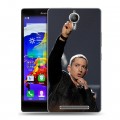 Дизайнерский пластиковый чехол для Lenovo P90 Eminem