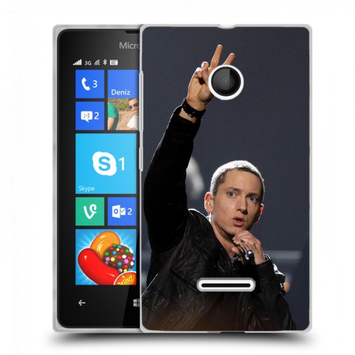 Дизайнерский пластиковый чехол для Microsoft Lumia 435 Eminem