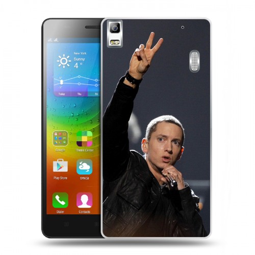 Дизайнерский пластиковый чехол для Lenovo A7000 Eminem