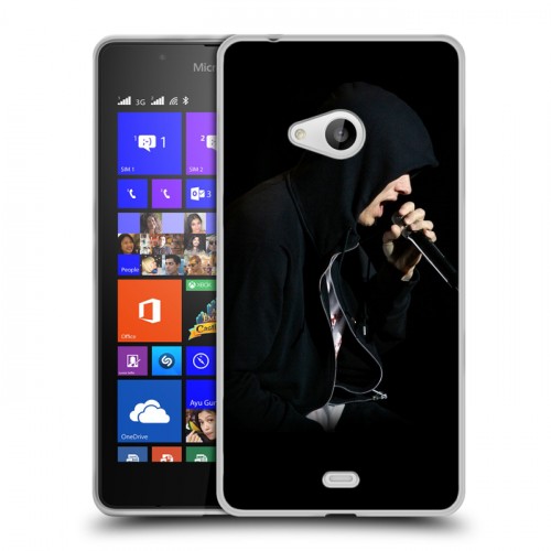 Дизайнерский пластиковый чехол для Microsoft Lumia 540 Eminem