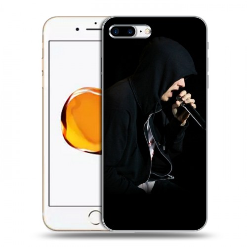 Дизайнерский пластиковый чехол для Iphone 7 Plus / 8 Plus Eminem