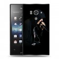 Дизайнерский пластиковый чехол для Sony Xperia acro S Eminem