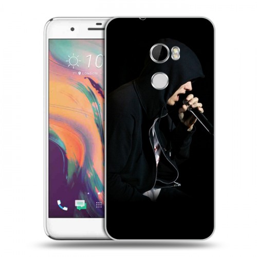 Дизайнерский пластиковый чехол для HTC One X10 Eminem