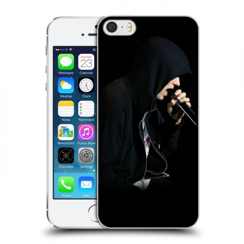 Дизайнерский пластиковый чехол для Iphone 5s Eminem