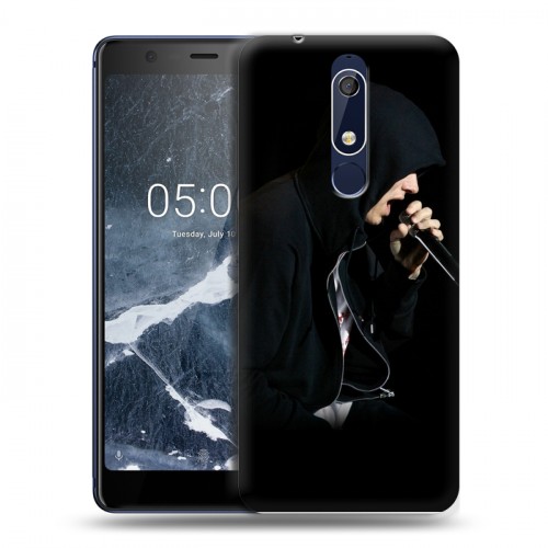 Дизайнерский пластиковый чехол для Nokia 5.1 Eminem