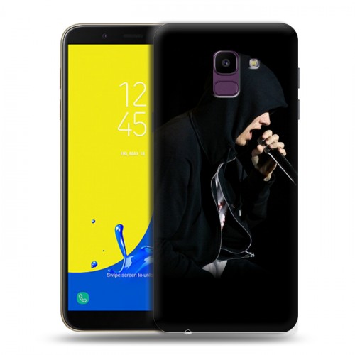 Дизайнерский пластиковый чехол для Samsung Galaxy J6 Eminem