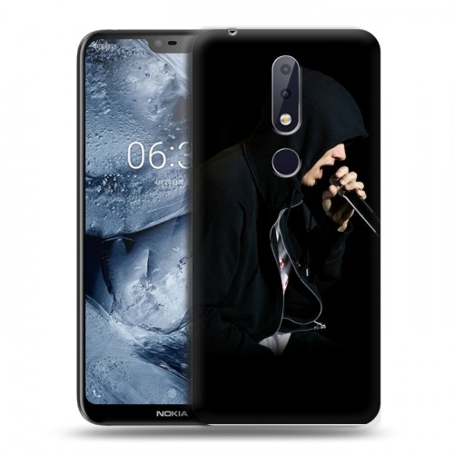 Дизайнерский пластиковый чехол для Nokia 6.1 Plus Eminem