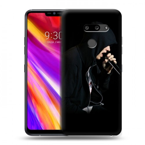 Дизайнерский пластиковый чехол для LG G8 ThinQ Eminem