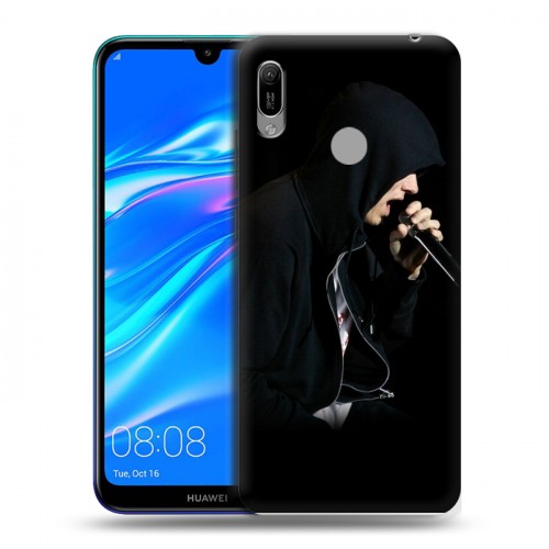 Дизайнерский пластиковый чехол для Huawei Y6 (2019) Eminem