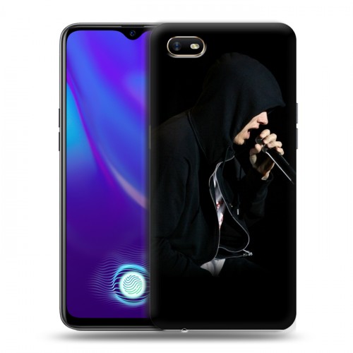 Дизайнерский силиконовый с усиленными углами чехол для OPPO A1k Eminem