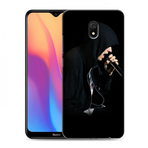 Дизайнерский силиконовый с усиленными углами чехол для Xiaomi RedMi 8A Eminem