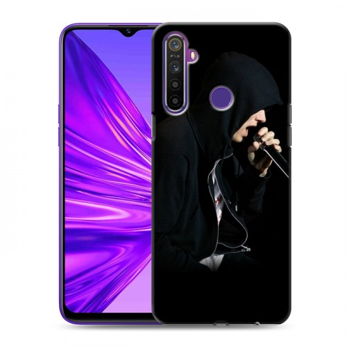 Дизайнерский силиконовый чехол для Realme 5 Eminem