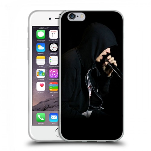 Дизайнерский пластиковый чехол для Iphone 6/6s Eminem