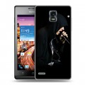 Дизайнерский пластиковый чехол для Huawei Ascend P1 Eminem