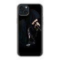 Дизайнерский силиконовый чехол для Iphone 15 Plus Eminem