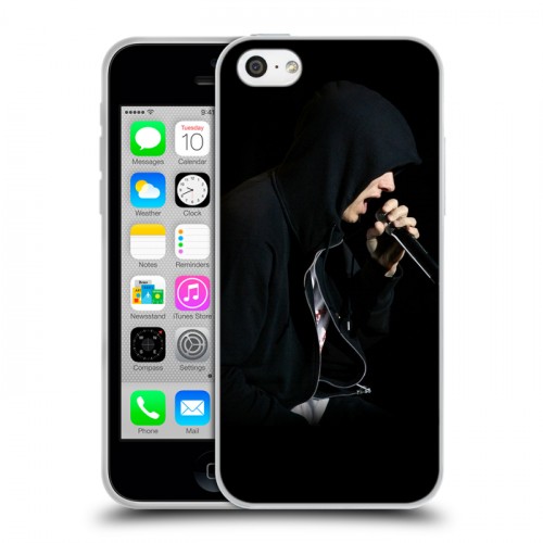 Дизайнерский пластиковый чехол для Iphone 5c Eminem