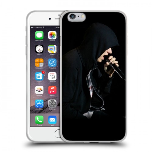 Дизайнерский силиконовый чехол для Iphone 6 Plus/6s Plus Eminem