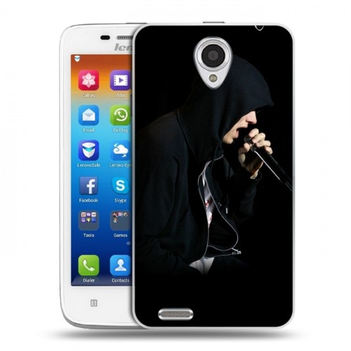 Дизайнерский пластиковый чехол для Lenovo S650 Ideaphone Eminem