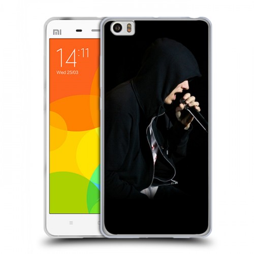 Дизайнерский силиконовый чехол для Xiaomi Mi Note Eminem