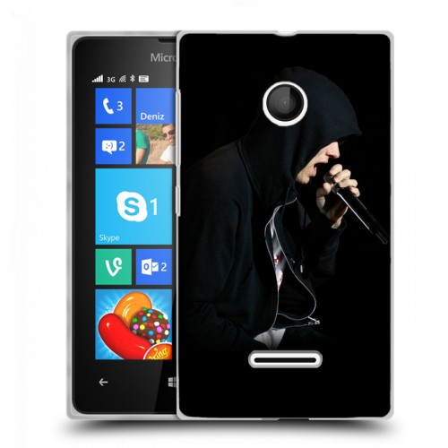 Дизайнерский пластиковый чехол для Microsoft Lumia 435 Eminem