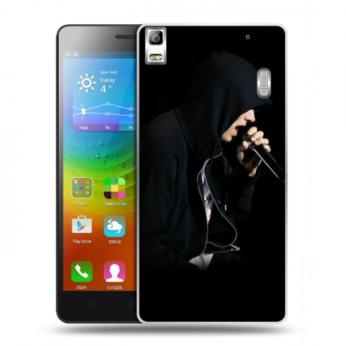 Дизайнерский пластиковый чехол для Lenovo A7000 Eminem