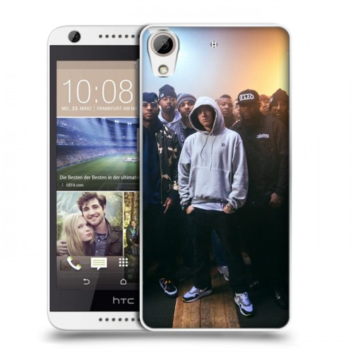 Дизайнерский пластиковый чехол для HTC Desire 626 Eminem