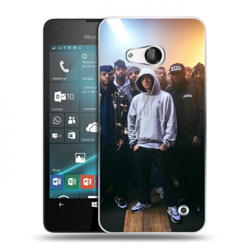 Дизайнерский пластиковый чехол для Microsoft Lumia 550 Eminem