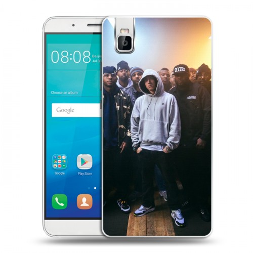 Дизайнерский пластиковый чехол для Huawei ShotX Eminem