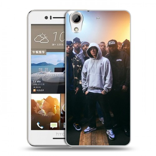 Дизайнерский пластиковый чехол для HTC Desire 728 Eminem