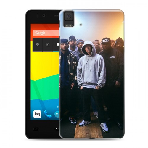 Дизайнерский силиконовый чехол для BQ Aquaris E4.5 Eminem