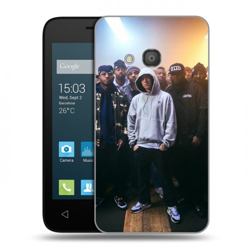 Дизайнерский силиконовый чехол для Alcatel One Touch Pixi 4 (4) Eminem