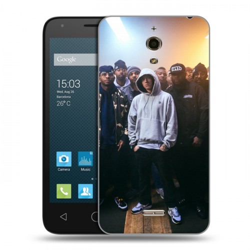 Дизайнерский силиконовый чехол для Alcatel One Touch Pixi 4 (6) Eminem